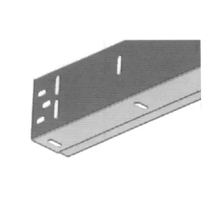 Ángulo vertical con agujeros para guías de 2mm. de puerta seccional