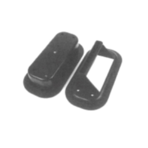 Empuñadura embutida para panel de puerta seccional