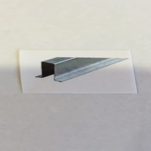 Omega L=6000mm para panel de puerta seccional