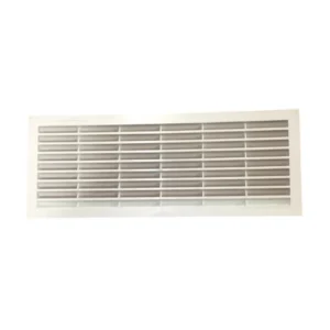 Rejilla de ventilación blanca para puerta seccional